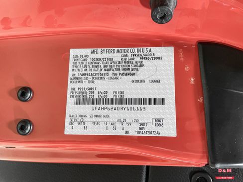 Used 2003 Ford Thunderbird Limited Edition 007 image 62