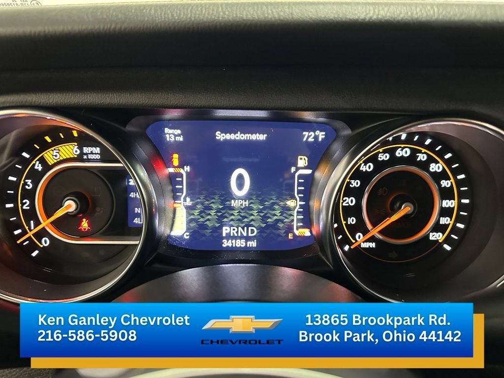 Used 2022 Jeep Wrangler Unlimited Sahara w/ LED Lighting Group AWD/4WD image 14