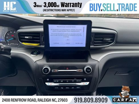 Used 2020 Ford Explorer XLT w/ Equipment Group 202A image 24