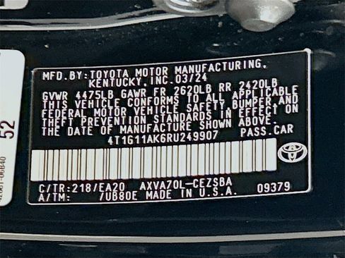 Used 2024 Toyota Camry SE image 27