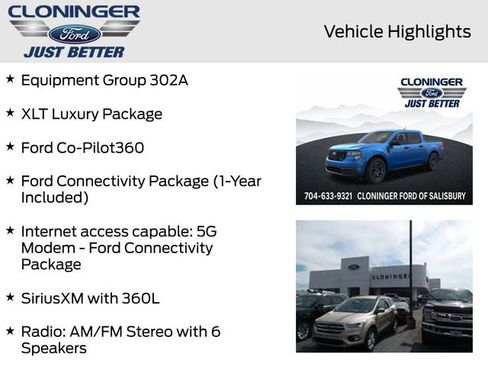 New 2026 Ford Maverick XLT w/ XLT Luxury Package AWD/4WD image 9