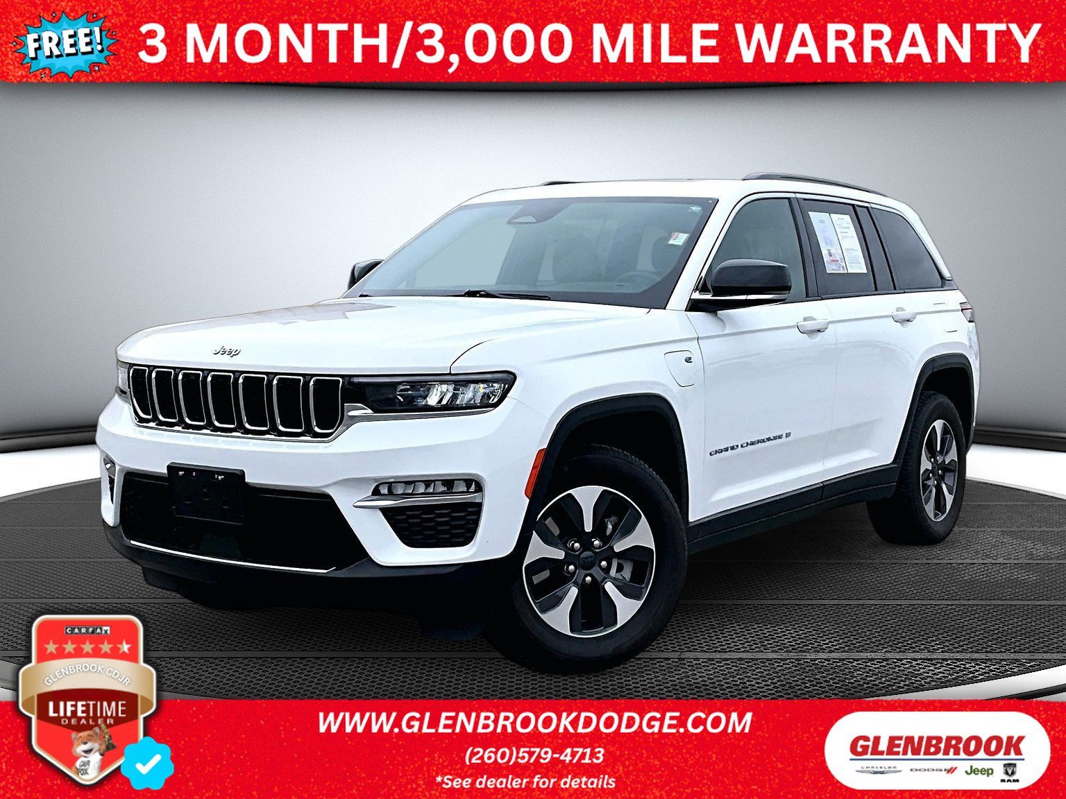 Certified 2024 Jeep Grand Cherokee Limited 4xe AWD/4WD image 1