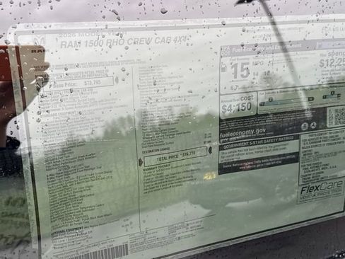 New 2026 RAM 1500 RHO AWD/4WD image 30