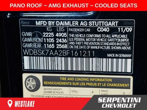 Used 2011 Mercedes-Benz SL 63 AMG image 27