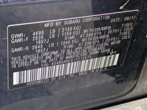 Used 2018 Subaru Outback 2.5i Limited AWD/4WD image 15