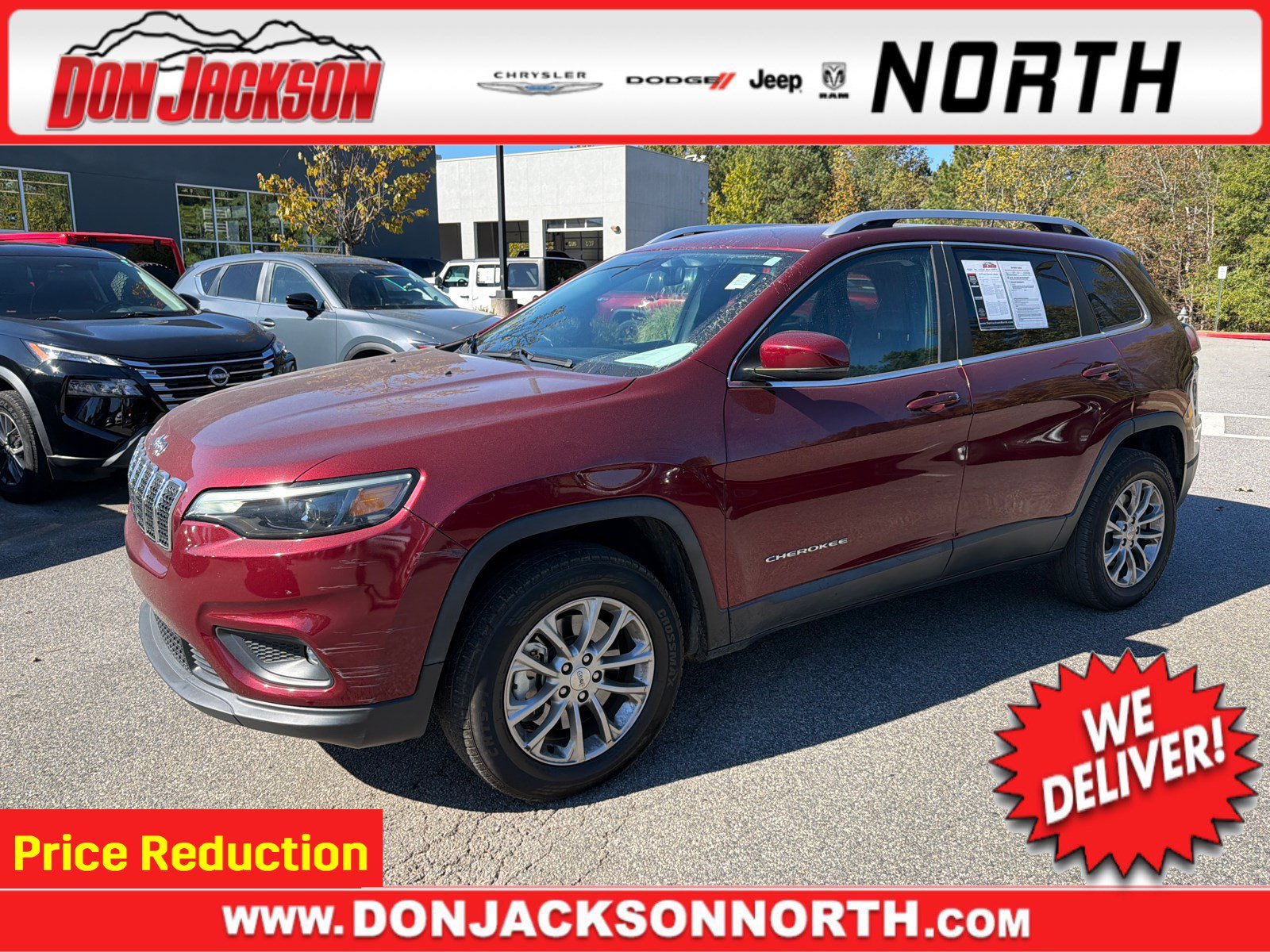 Used 2019 Jeep Cherokee Latitude Plus AWD/4WD image 1