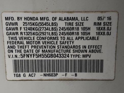 Used 2016 Honda Pilot EX-L image 33