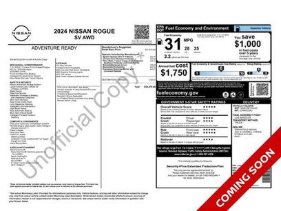 Certified 2024 Nissan Rogue SV