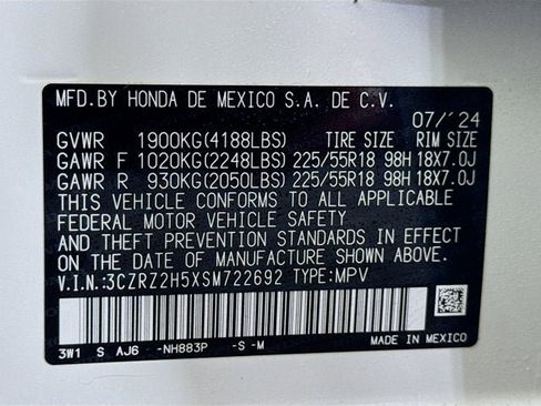 Used 2025 Honda HR-V Sport image 30