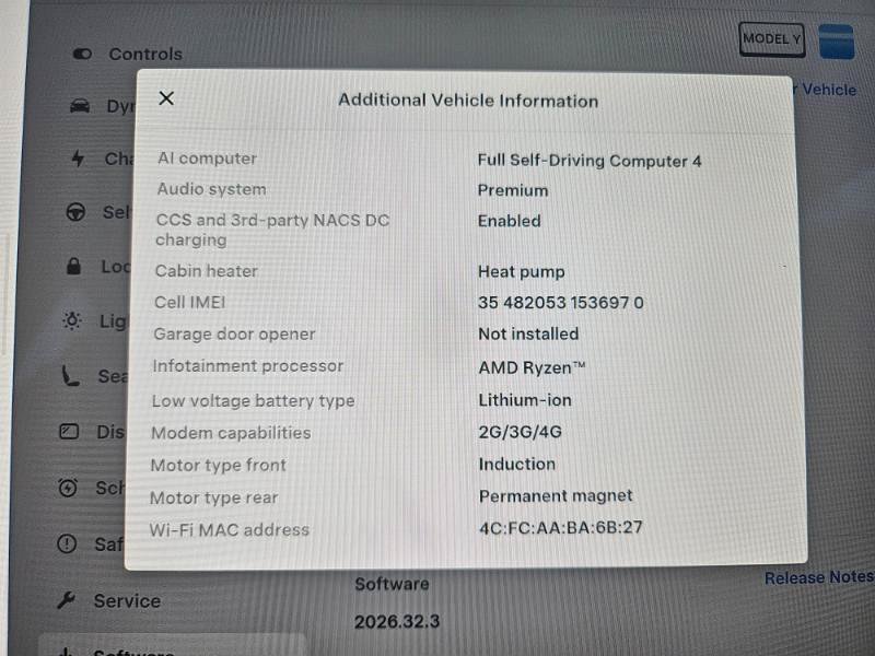 Used 2023 Tesla Model Y Long Range AWD/4WD image 3