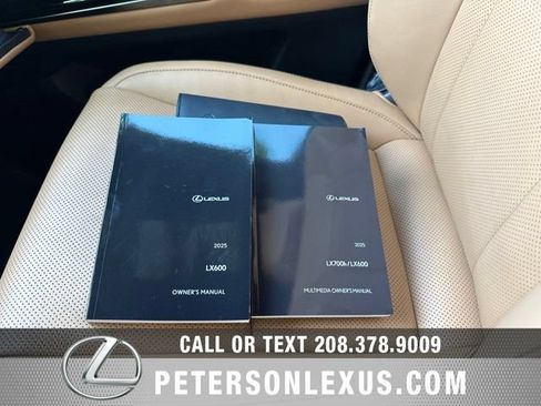 Used 2025 Lexus LX 600 4WD w/ Accessory Package (2T) image 35