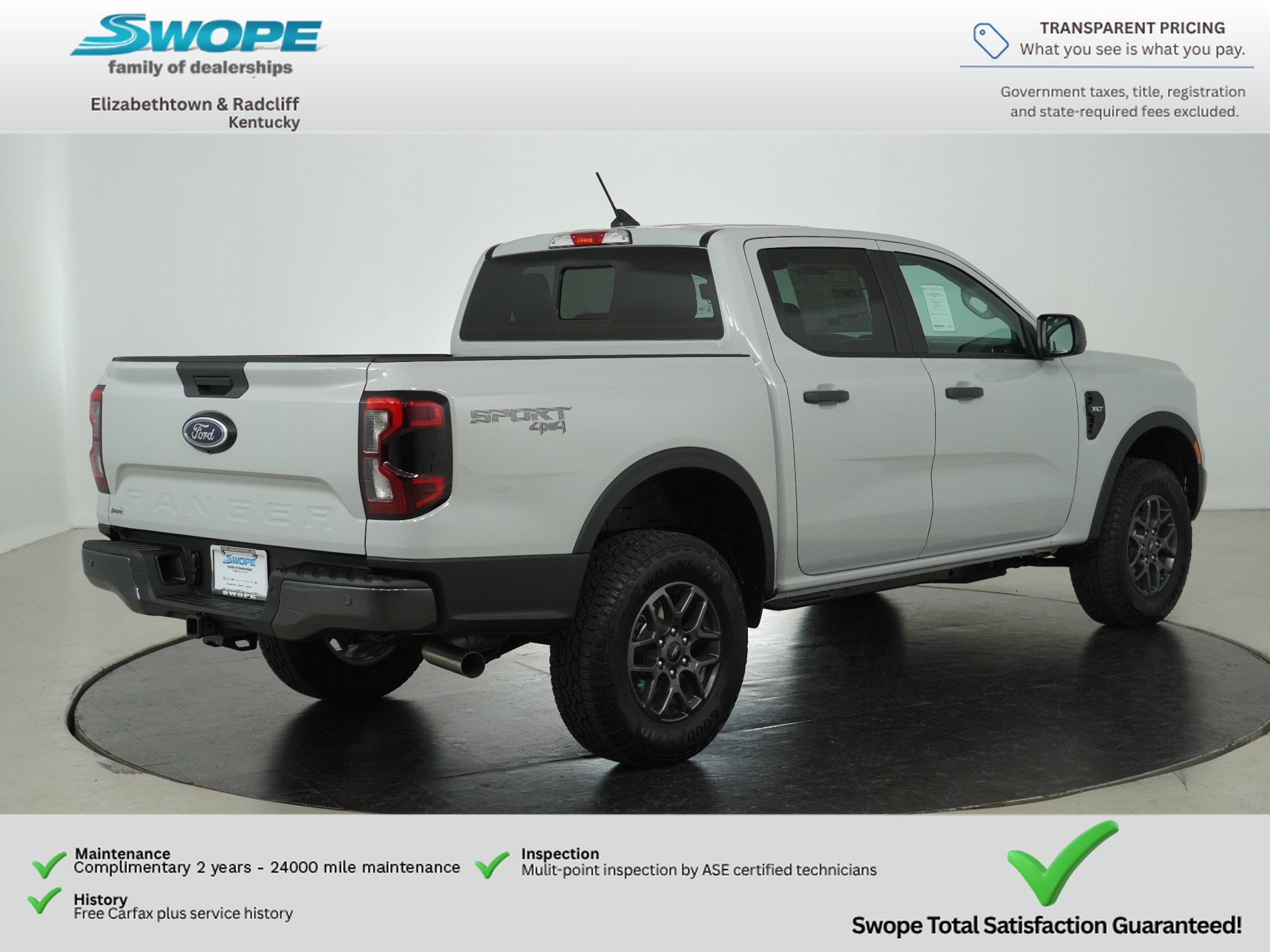 New 2026 Ford Ranger XLT w/ Equipment Group 301A High AWD/4WD image 3