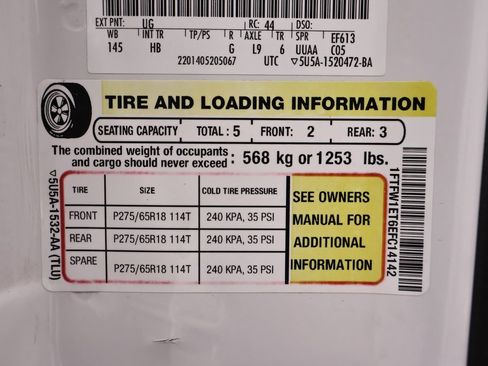 Used 2014 Ford F150 Lariat w/ Equipment Group 502A Luxury image 47