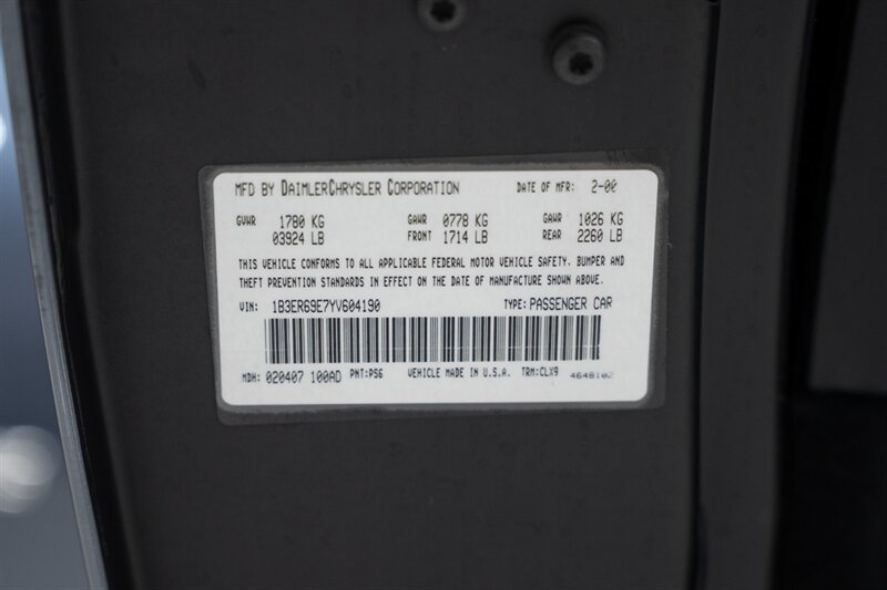 Used 2000 Dodge Viper GTS RWD image 26