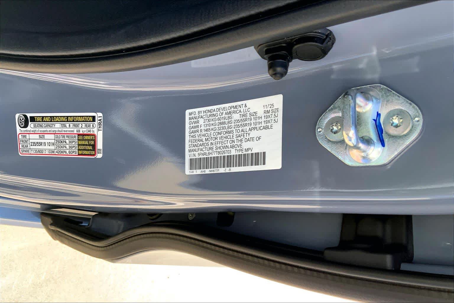 Used 2026 Honda Odyssey Sport-L image 33