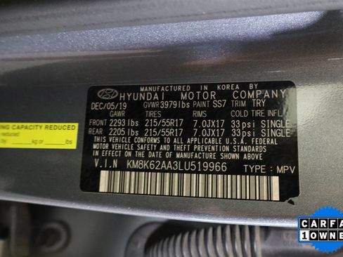 Used 2020 Hyundai Kona SEL Plus w/ Cargo Package FWD image 35