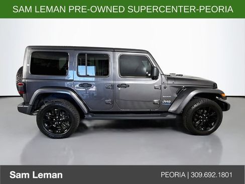 Used 2021 Jeep Wrangler Unlimited Sahara w/ Safety Group AWD/4WD image 8