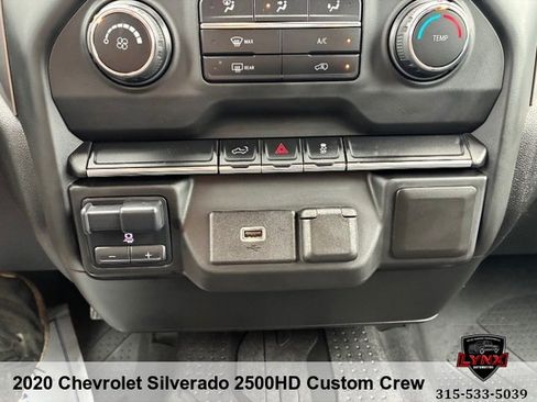 Used 2020 Chevrolet Silverado 2500 Custom w/ Custom Value Package AWD/4WD image 12