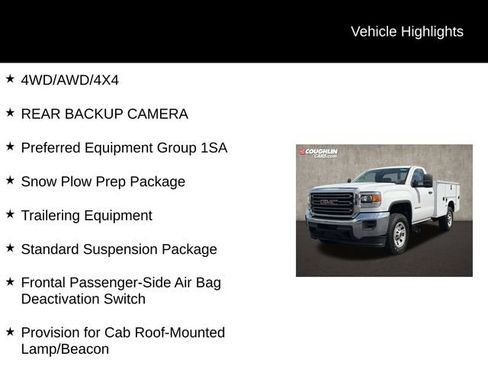 Used 2015 GMC Sierra 3500 4x4 Regular Cab image 2