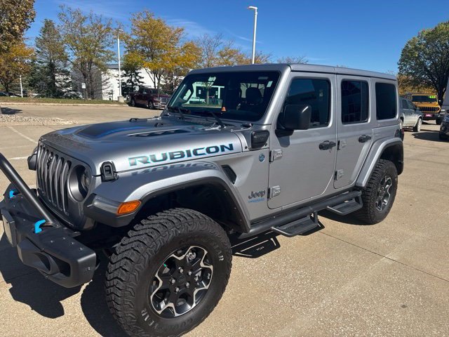 Used 2021 Jeep Wrangler Unlimited Rubicon 4xe w/ Steel Bumper Group AWD/4WD image 1