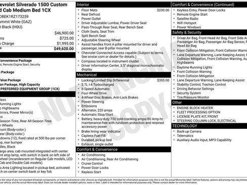 Used 2024 Chevrolet Silverado 1500 Custom AWD/4WD image 5