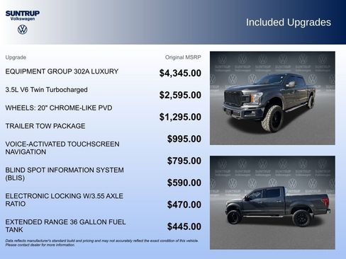 Used 2019 Ford F150 XLT w/ Equipment Group 302A Luxury image 2