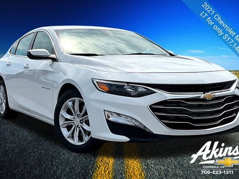Used 2021 Chevrolet Malibu LT image 3