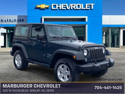 Used 2017 Jeep Wrangler Sport w/ Quick Order Package 24S