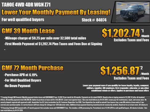 New 2026 Chevrolet Tahoe Z71 w/ Comfort Package image 2