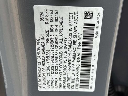 Certified 2025 Honda CR-V EX-L image 31