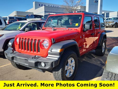 Used 2021 Jeep Wrangler Unlimited Sport image 1
