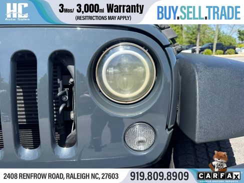 Used 2017 Jeep Wrangler Unlimited Sport w/ Quick Order Package 24S image 9