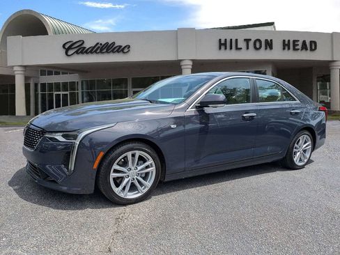 Certified 2024 Cadillac CT4 Luxury w/ Sun And Sound Package RWD image 1