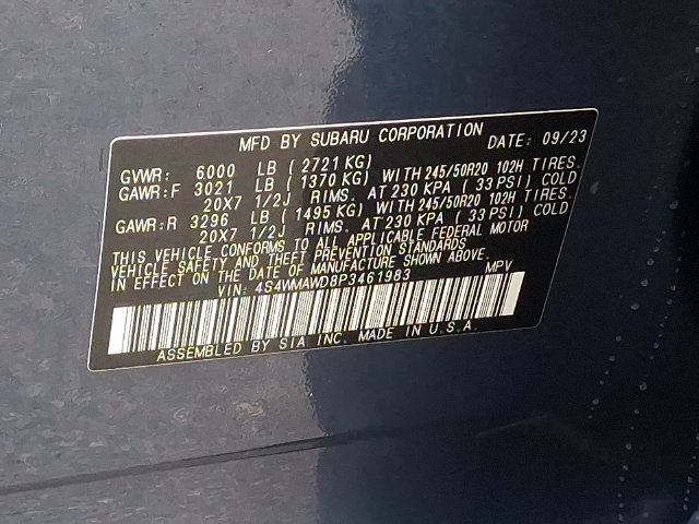 Used 2023 Subaru Ascent Touring AWD/4WD image 30