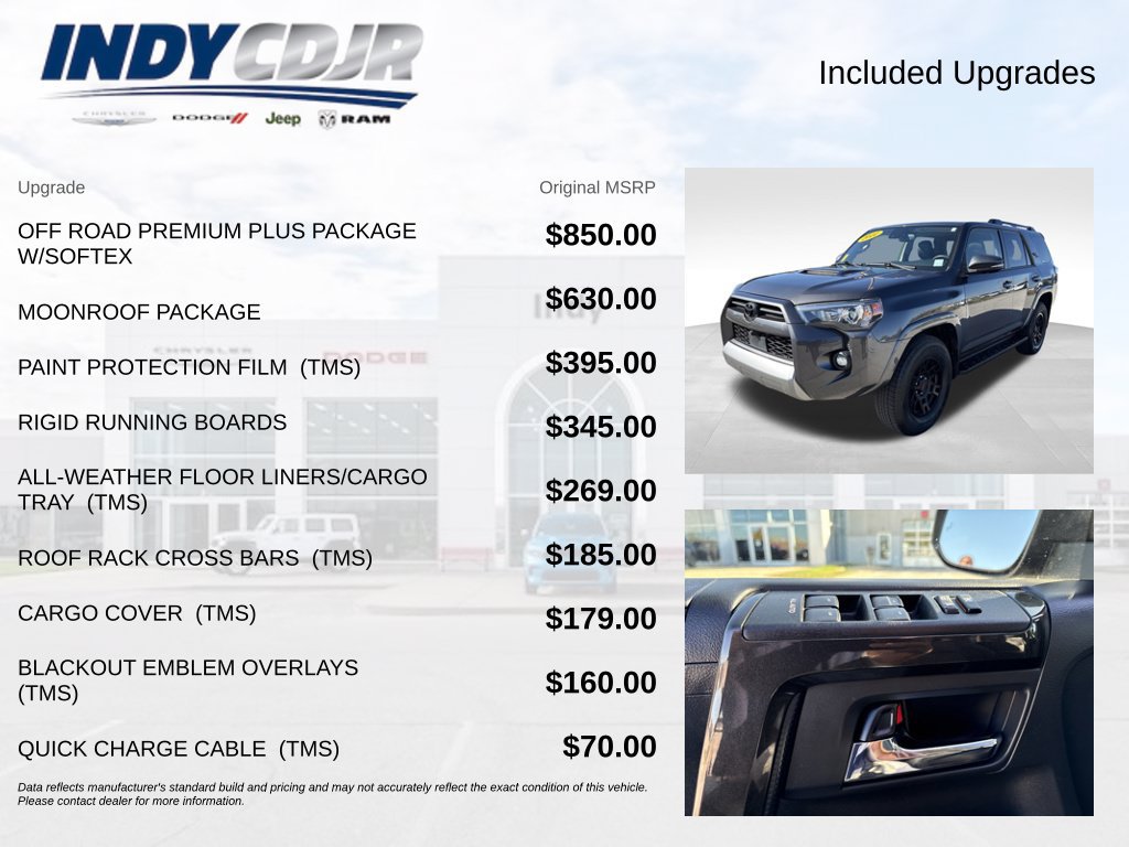 Used 2022 Toyota 4Runner TRD Off-Road Premium AWD/4WD image 4