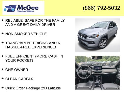 Used 2024 Jeep Compass Latitude AWD/4WD image 4