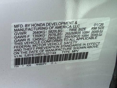 Certified 2026 Acura MDX SH-AWD w/ Advance Package image 31