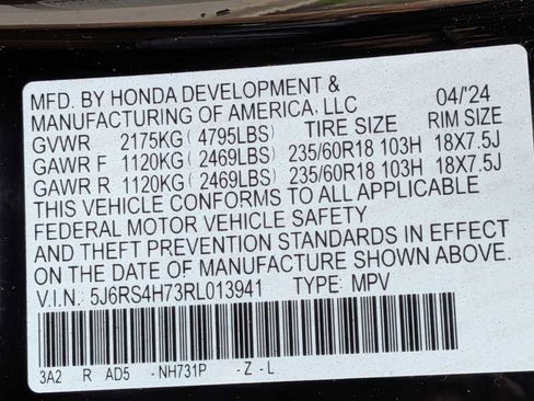 Used 2024 Honda CR-V EX-L image 29