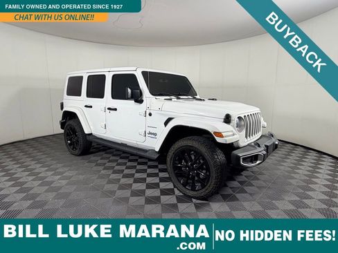 Used 2021 Jeep Wrangler Unlimited Sahara AWD/4WD image 1