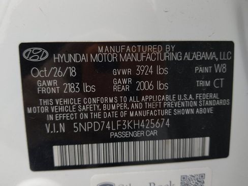 Used 2019 Hyundai Elantra SE w/ Cargo Package FWD image 33