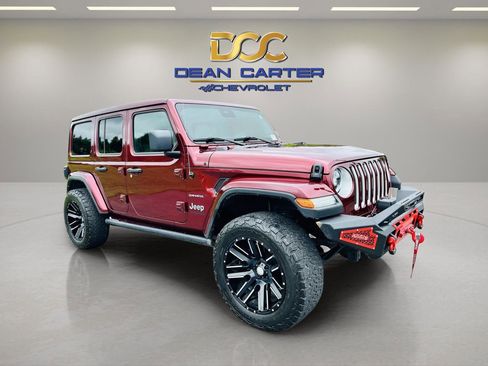 Used 2022 Jeep Wrangler Unlimited Sahara w/ LED Lighting Group image 9