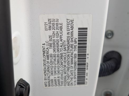Used 2021 Honda Passport Sport image 34