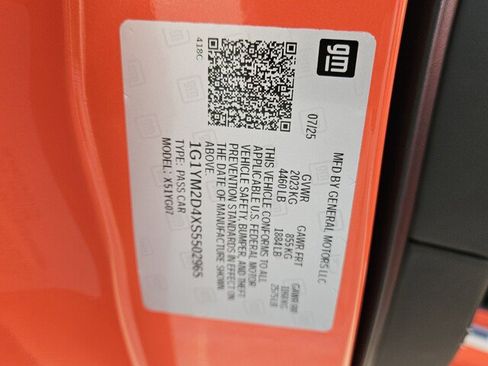 New 2025 Chevrolet Corvette E-Ray image 22