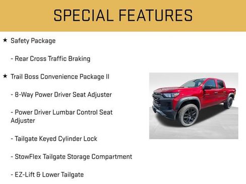 Used 2024 Chevrolet Colorado Trail Boss w/ Advanced Trailering Package AWD/4WD image 12