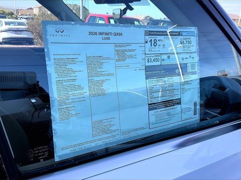 New 2026 INFINITI QX80 Luxe image 14