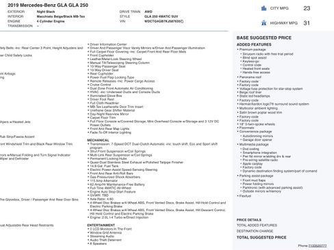 Used 2019 Mercedes-Benz GLA 250 4MATIC image 6