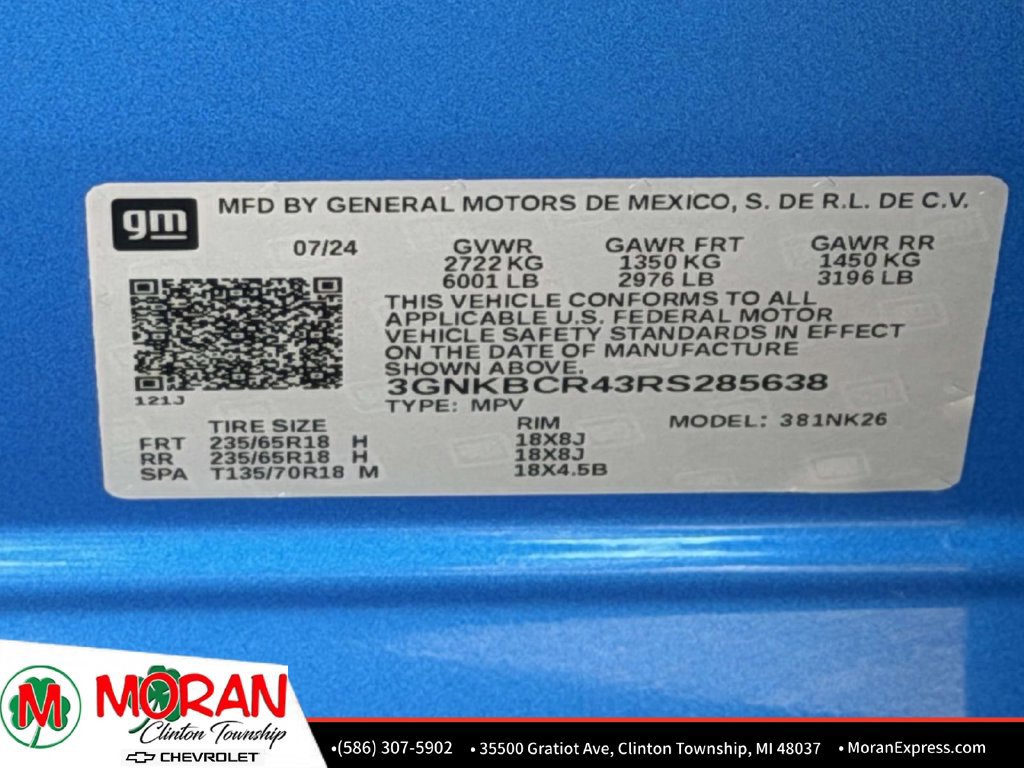 Certified 2024 Chevrolet Blazer LT w/ Convenience Package FWD image 17