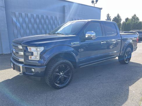 Used 2015 Ford F150 Platinum w/ Technology Package image 2