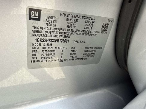Used 2015 GMC Yukon XL SLT w/ HD Trailering Package AWD/4WD image 32