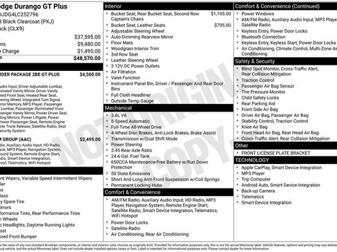 Certified 2020 Dodge Durango GT image 7